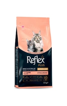 Kuzu Etli Anne Ve Yavru Kedi Maması 1.5 Kg Kuzu Etli Anne Ve Yavru Kedi Maması 1.5 Kg