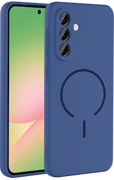 Samsung Galaxy Uyumlu A56 Kılıf M-safe Şarj Özellikli Zore Meta Kapak Çok Renkli