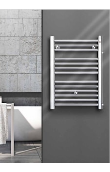 Aeon Çelik Havlupan Düz Krom 400 x 700