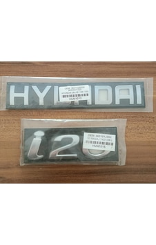Hyundai İ20 Bagaj Yazısı 2li Takım Hyundai Ve İ20 Hyundai İ20 Bagaj Yazısı 2li Takım Hyundai Ve İ20