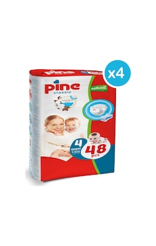 Pine Classic Maxi 7-18 Kg 192 Adet Avantaj Paket Bebek Bezi 4'lü Pine Classic Maxi 7-18 Kg 192 Adet Avantaj Paket Bebek Bezi 4'lü