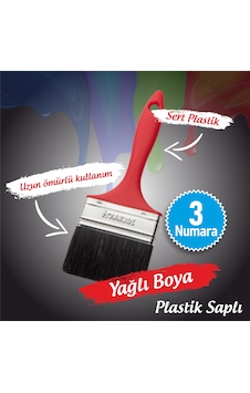 İstanbul Fırça Yağlı Boya Fırçası 3 Numara İstanbul Fırça Yağlı Boya Fırçası 3 Numara
