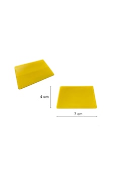 Home Mini Ragle Folyo Cam Filmi Çekme Aparatı 4x7cm Sarı Home Mini Ragle Folyo Cam Filmi Çekme Aparatı 4x7cm Sarı