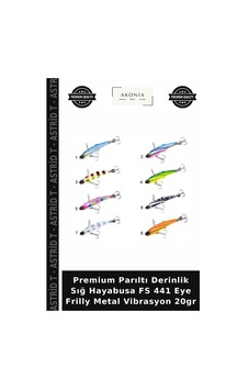 Premium Parıltı Derinlik Sığ Hayabusa Fs 441 Eye Frilly Metal Vibrasyon 20gr Premium Parıltı Derinlik Sığ Hayabusa Fs 441 Eye Frilly Metal Vibrasyon 20gr