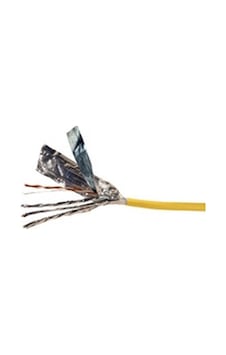 Cat6a F/ftp Lszh Makara 4p 500m Sarı