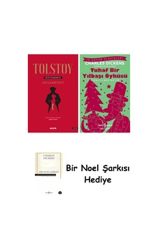 Tolstoy Bütün Eserleri 9 Ciltli + Tuhaf Bir Yılbaşı Öyküsü + Bir Noel Şarkısı