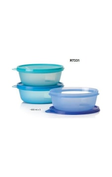 Tupperware 3Lu 600 Ml Buzdolabı Saklama Kabı Çok Renkli Tupperware 3Lu 600 Ml Buzdolabı Saklama Kabı Çok Renkli