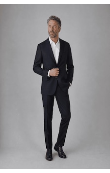 Bisse Lacivert Polyester Yün Mono Yaka Çift Yırtmaçlı Drop Takım Elbise Tk24k24215 D39 Bisse Lacivert Polyester Yün Mono Yaka Çift Yırtmaçlı Drop Takım Elbise Tk24k24215 D39