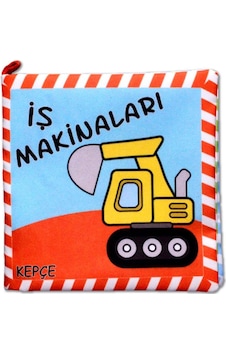 İş Makinaları Kumaş Sessiz Kitap T048 - Bez Kitap , Eğitici Oyuncak ,yumuşak Ve Hışırtılı İş Makinaları Kumaş Sessiz Kitap T048 - Bez Kitap , Eğitici Oyuncak ,yumuşak Ve Hışırtılı
