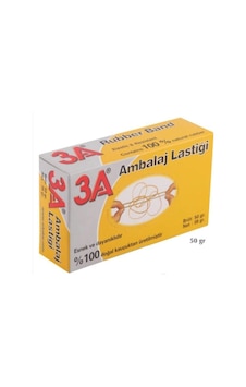 3a Ambalaj Lastiği Karton Kutu 50 Gr 3a Ambalaj Lastiği Karton Kutu 50 Gr