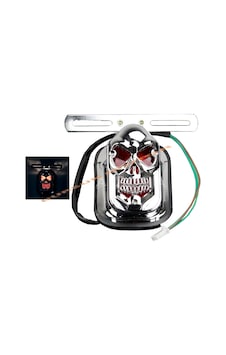 Motosiklet Chopper Kuru Kafa Arka Stop Modifiye Motosiklet Chopper Kuru Kafa Arka Stop Modifiye