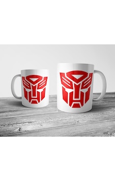 Pixxa Autobot Logosu - Transformers Kupa Bardak Model 1