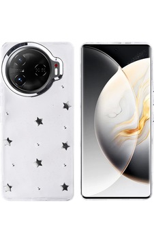 Tecno Camon 30 Pro 5g Kılıf Airbag Tasarımlı Simli Şeffaf Zore Kutup Kapak Tecno Camon 30 Pro 5g Kılıf Airbag Tasarımlı Simli Şeffaf Zore Kutup Kapak