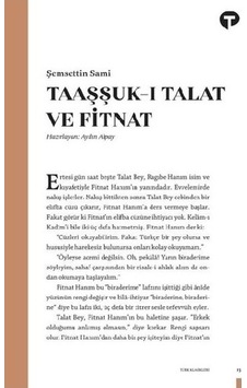 Taaşşuk-I Talat ve Fitnat Taaşşuk-I Talat ve Fitnat