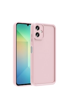 Galaxy A06 Kılıf Kamera Korumalı Zore Ananas Kapak Pembe