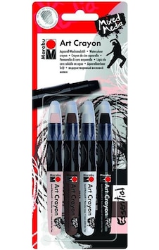 Marabu Art Crayon 4'lü Set Çok Renkli Marabu Art Crayon 4'lü Set Çok Renkli