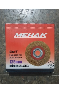 Saçaklı Dairesel Fırça 125mm Saçaklı Dairesel Fırça 125mm