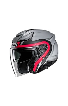 Hjc F31 Bask Mc1sf Yarım Motosiklet Kaskı Gri Kırmızı Çok Renkli Hjc F31 Bask Mc1sf Yarım Motosiklet Kaskı Gri Kırmızı Çok Renkli