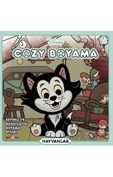 Disney Cozy Boyama, Sevimli Ve Rahatlatıcı Boyama Kitabı - Hayvanlar Ciltli Beta Kids Disney Cozy Boyama, Sevimli Ve Rahatlatıcı Boyama Kitabı - Hayvanlar Ciltli Beta Kids