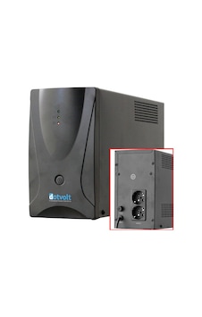 DOTVOLT (VOLT-LN-2000VA) 2000VA LED AUTO RESTART LINEINTERACTIVE GÜÇ KAYNAĞI-UPS (2x12V 9AH-15 DAK.)