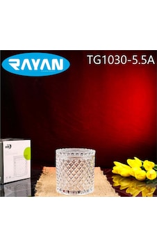 Rayan Noktalı Cam Şekerlik Tg1030-5.5a Renkli Rayan Noktalı Cam Şekerlik Tg1030-5.5a Renkli