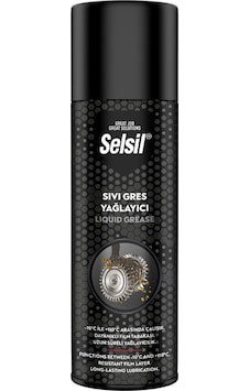 Selsil Sıvı Yağlayıcı Sprey Gres 500 ML Selsil Sıvı Yağlayıcı Sprey Gres 500 ML