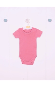 Julayla Kidaxi Kısa Kollu Çıtçıtlı Pembe Bebek Body Pembe Julayla Kidaxi Kısa Kollu Çıtçıtlı Pembe Bebek Body Pembe