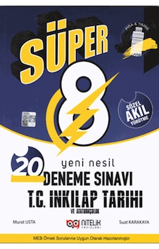 NİTELİK 8. Sınıf Deneme Yeni Nesil Süper İnkılap Tarihi ve ATATÜRK NİTELİK 8. Sınıf Deneme Yeni Nesil Süper İnkılap Tarihi ve ATATÜRK