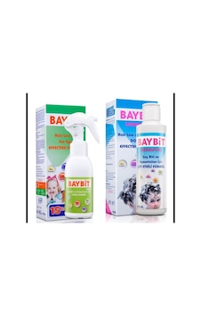Baybit Şampuan 100 ML + Baybit Sprey 100 ML Baybit Şampuan 100 ML + Baybit Sprey 100 ML