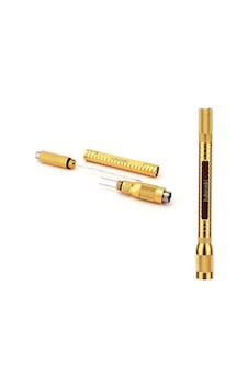 Lubinski Drawpoker Puro İğnesi ve 2 Delici Gold Yja30018 Lubinski Drawpoker Puro İğnesi ve 2 Delici Gold Yja30018