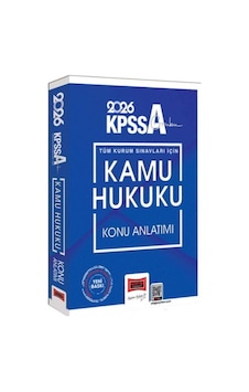 Yargı Yayınları 2026 Kpss A Grubu Tüm Kurum Sınavları İçin Kamu Hukuku Konu Anlatımı Yargı Yayınları 2026 Kpss A Grubu Tüm Kurum Sınavları İçin Kamu Hukuku Konu Anlatımı