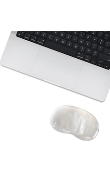 - Jel Mouse Ve Klavye Bilek Destek Pedi Yumuşak, Ergonomik, El Bileği Dinlendirme Pedi Fare Bilek Desteği, Şeffaf