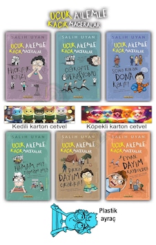 Uçuk Ailemle Kaçık Maceralar 6 Kitap Set 10+ Yaş Hıçkırık Eyvah Dayım Hamam Mı Sona Kalan Çiğ Köfte Uçuk Ailemle Kaçık Maceralar 6 Kitap Set 10+ Yaş Hıçkırık Eyvah Dayım Hamam Mı Sona Kalan Çiğ Köfte