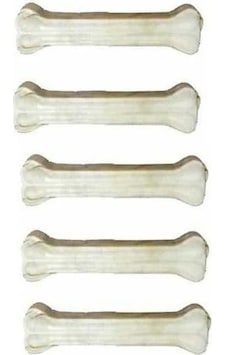 Ans Beyaz Pres Köpek Kemik 7.5 Cm 2 x 5 Adet