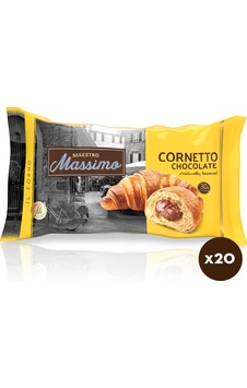Cornetto Chocolate (Kruvasan Çikolatalı) 45 Gram 20 Adet (1 Kutu) Cornetto Chocolate (Kruvasan Çikolatalı) 45 Gram 20 Adet (1 Kutu)