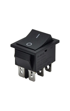 Kare Off-on Işıksız Geniş Yaylı Anahtar Siyah 6 Pinli Yaylı Switch 5 Adet Kare Off-on Işıksız Geniş Yaylı Anahtar Siyah 6 Pinli Yaylı Switch 5 Adet