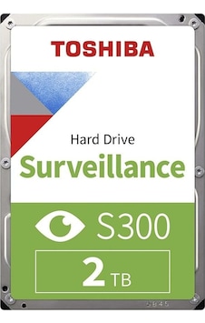Toshiba 2 Tb S300 3.5'' Surveıllance Hdd Güvenlik Diski - Toshiba 2tb 5400rpm S300 Sata3 128mb 7/24 Güvenlik Diski