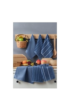 Mira Home 6 Lı El Yüz Mutfak Havlusu Seti Sophia 30 X 50 Cm Lacivert Açık Gri Mira Home 6 Lı El Yüz Mutfak Havlusu Seti Sophia 30 X 50 Cm Lacivert Açık Gri