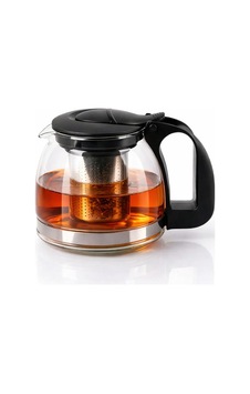 1100 Ml Isıya Dayanıklı Süzgeçli Borosilikat Çay Demliği 13 Cm Diğer