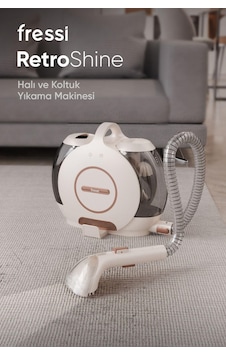 Fressi Fr-hy01 Retroshine 450w 13 Kpa Sıcak/soğuk Su Krem Halı Ve Koltuk Yıkama Makinesi Fressi Fr-hy01 Retroshine 450w 13 Kpa Sıcak/soğuk Su Krem Halı Ve Koltuk Yıkama Makinesi