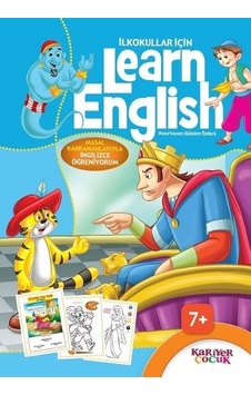 İlkokullar İçin Learn English-Mavi - Kariyer Çocuk