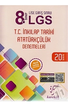 Karekök Yayınları 8. Sınıf LGS TC İnkılap Tarihi Atatürkçülük Karekök Yayınları 8. Sınıf LGS TC İnkılap Tarihi Atatürkçülük