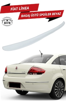 Fiat Linea Bagaj Üstü Spoiler Beyaz Fiat Linea Bagaj Üstü Spoiler Beyaz
