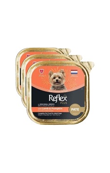 Plus Pate Kuzu Kabak Mini Küçük Irk Yetişkin Köpek Maması 85 Gr 3lü Paket