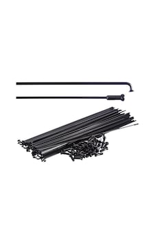 Vona Bisiklet 2 Mm Çelik Jant Teli 283 Mm - 36 Adet Gri - Siyah