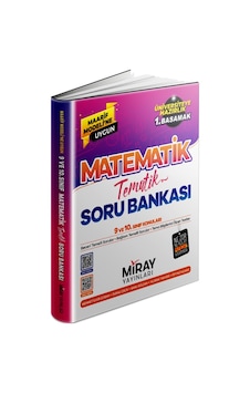 Miray Maarif Model Tyt Matematik Soru Bankası Üniversiteye Hazırlık 1. Basamak Miray Maarif Model Tyt Matematik Soru Bankası Üniversiteye Hazırlık 1. Basamak