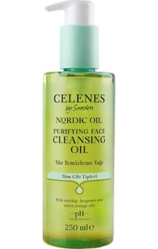Celenes Nordic Oil Tüm Ciltler için Arındırıcı Yüz Temizleme Yağı 250 ML Celenes Nordic Oil Tüm Ciltler için Arındırıcı Yüz Temizleme Yağı 250 ML