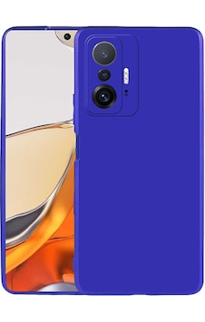 Xiaomi Mi 11t Pro 5g Kılıf Zore Premier Silikon Kapak Saks Mavi