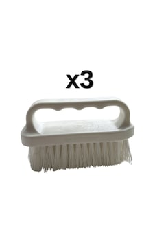 3'lü Türkay 13.5x7x4 Cm Polietilen Kesme Tahtası Kesim Levhası Temizleme Fırçası Beyaz 1862 3'lü Türkay 13.5x7x4 Cm Polietilen Kesme Tahtası Kesim Levhası Temizleme Fırçası Beyaz 1862