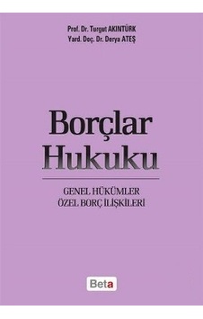 Borçlar Hukuku Turgut Akıntürk (2.El) temiz beta Borçlar Hukuku Turgut Akıntürk (2.El) temiz beta